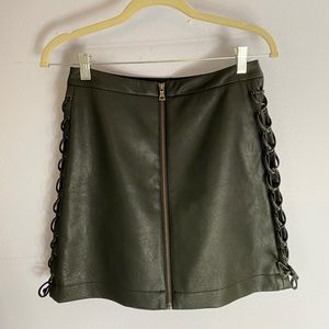 Leather Skirt